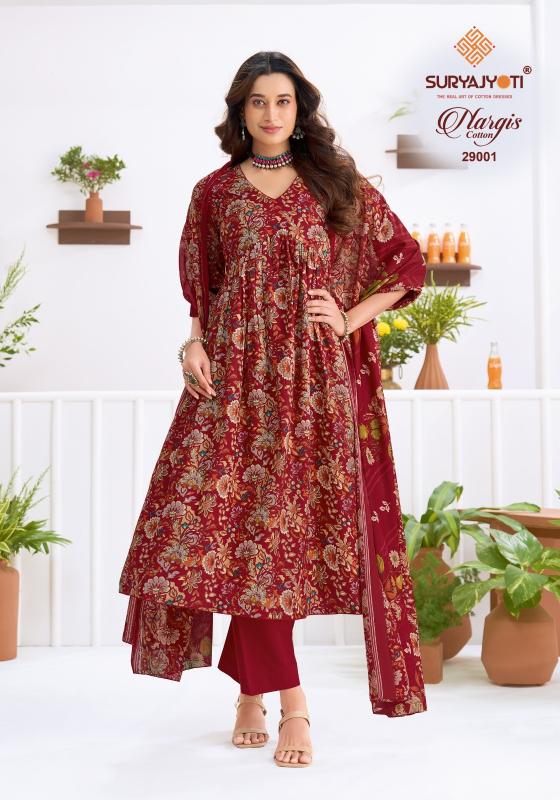Suryajyoti nargis vol 29 cotton dress material wholesale price in surat
